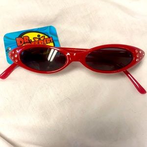 Retro, nu wave cat eye sunglasses